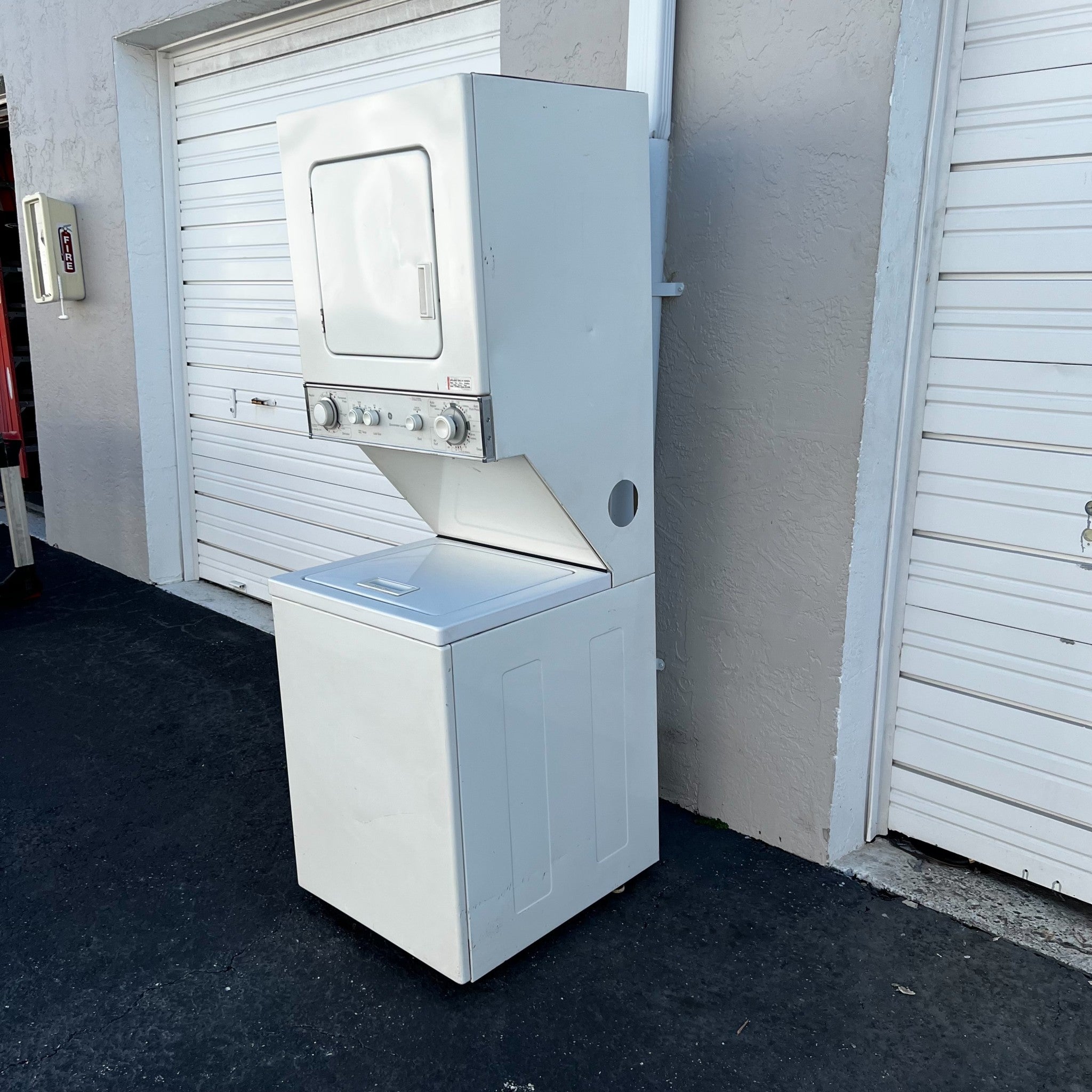 24" GE Stackable Washer and Dryer