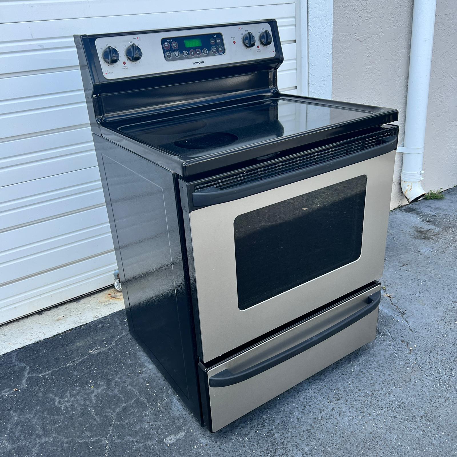 Hotpoint Stainless Steel Electric Stove