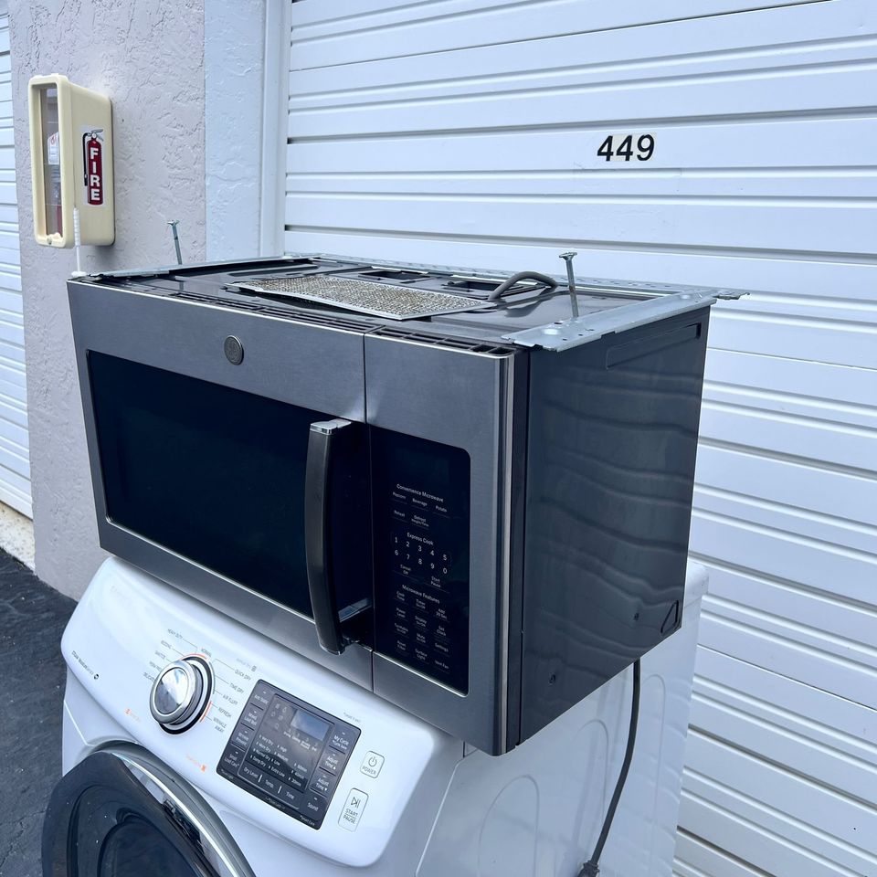 GE Stainless Steel Over-the-Range Microwave