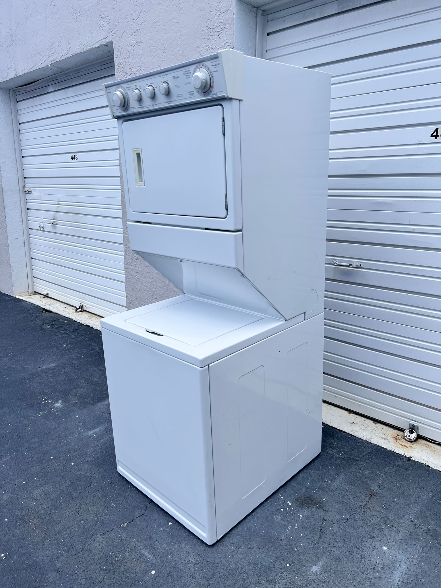 27" Whirlpool Stackable Washer and Dryer