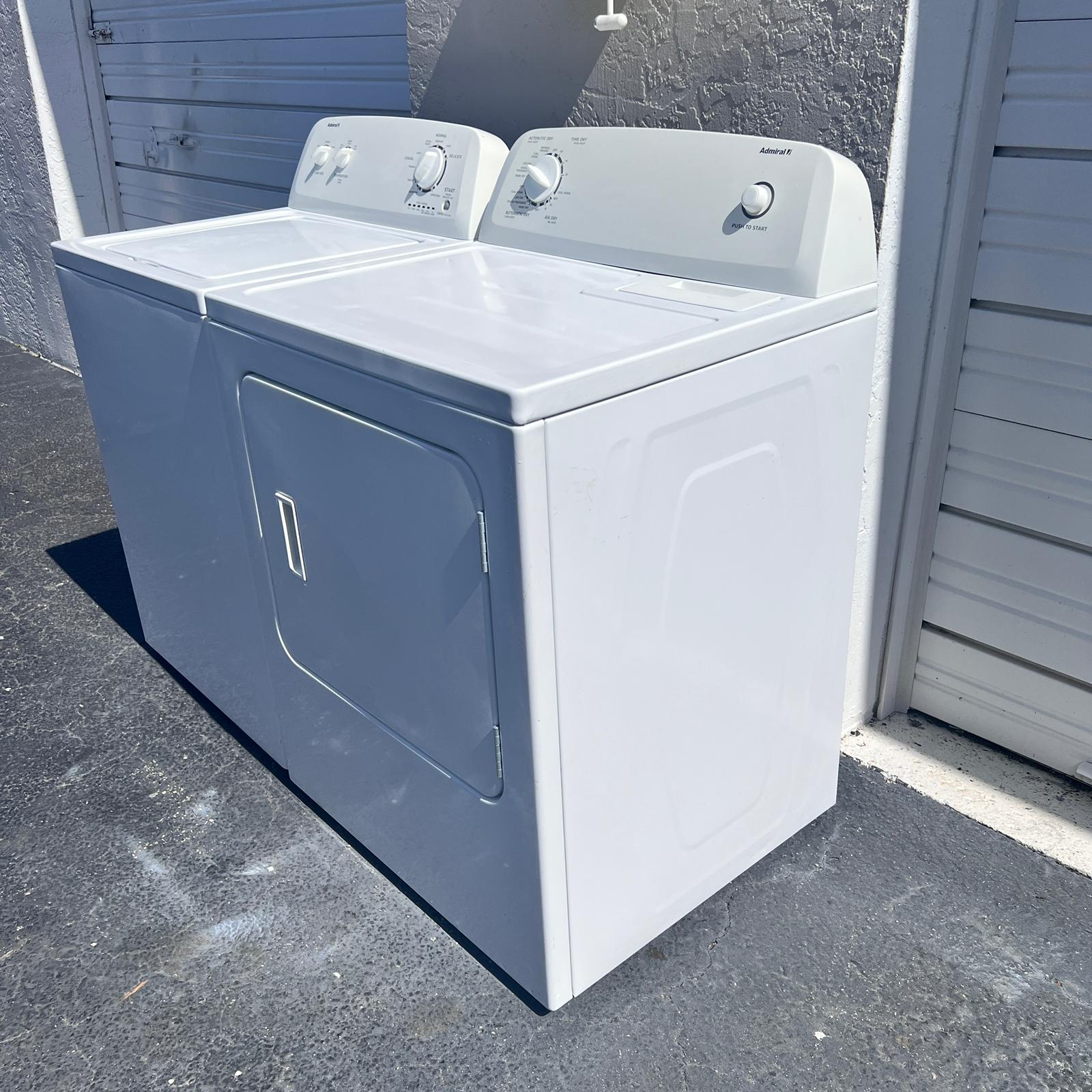 Admiral Washer and Dryer Set