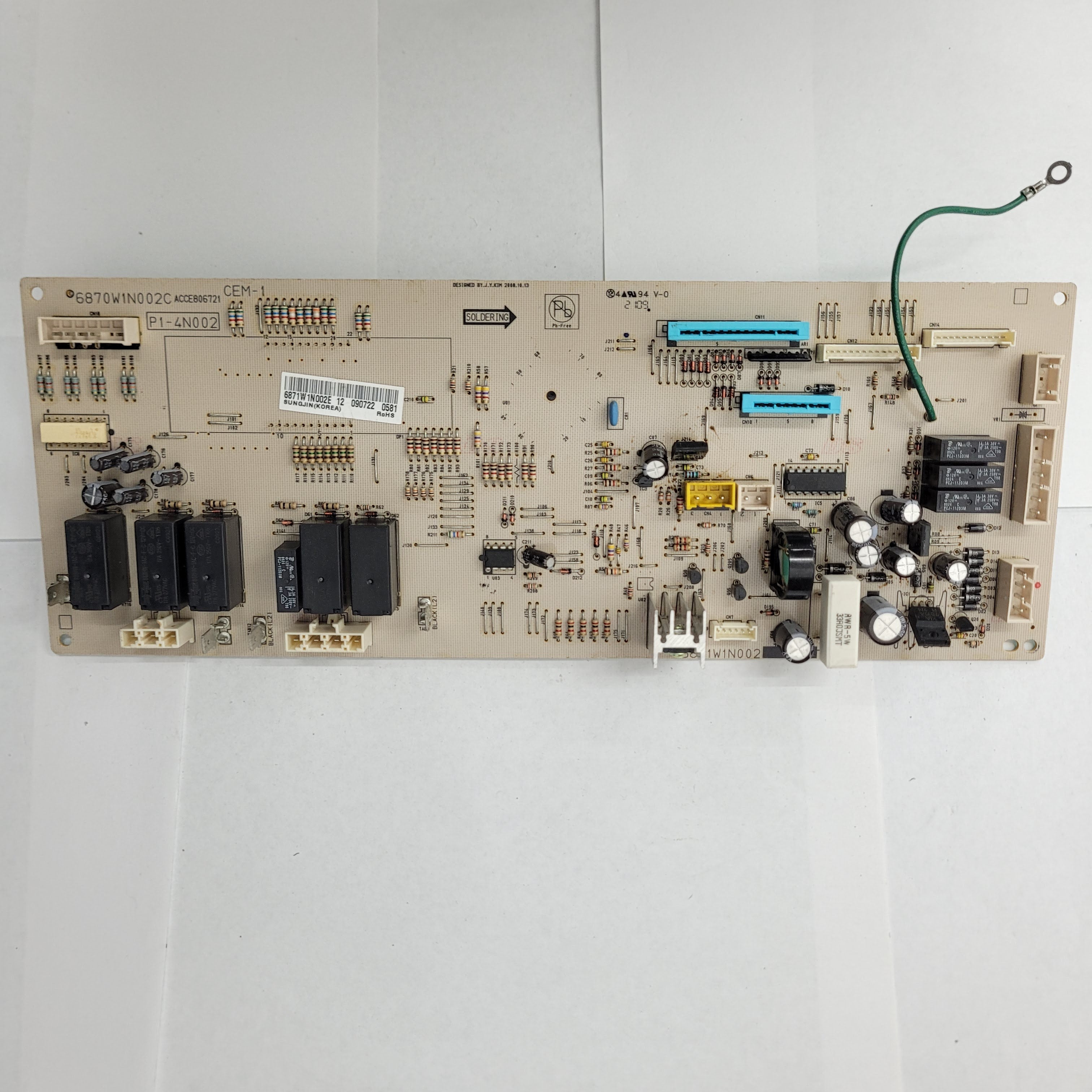 LG Range Oven Control Board 6871W1N002E EBR74632605