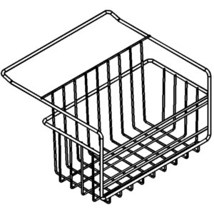 KitchenAid Refrigerator Low Freezer Basket 2223694