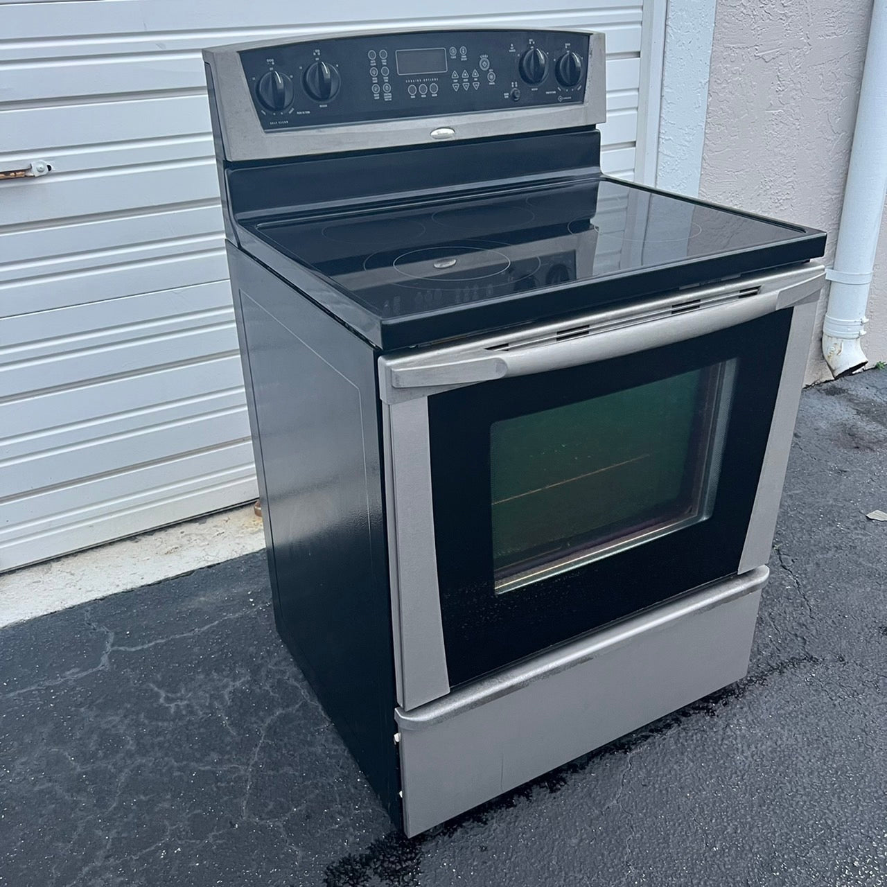 Whirlpool Stainless Steel Electric Stove