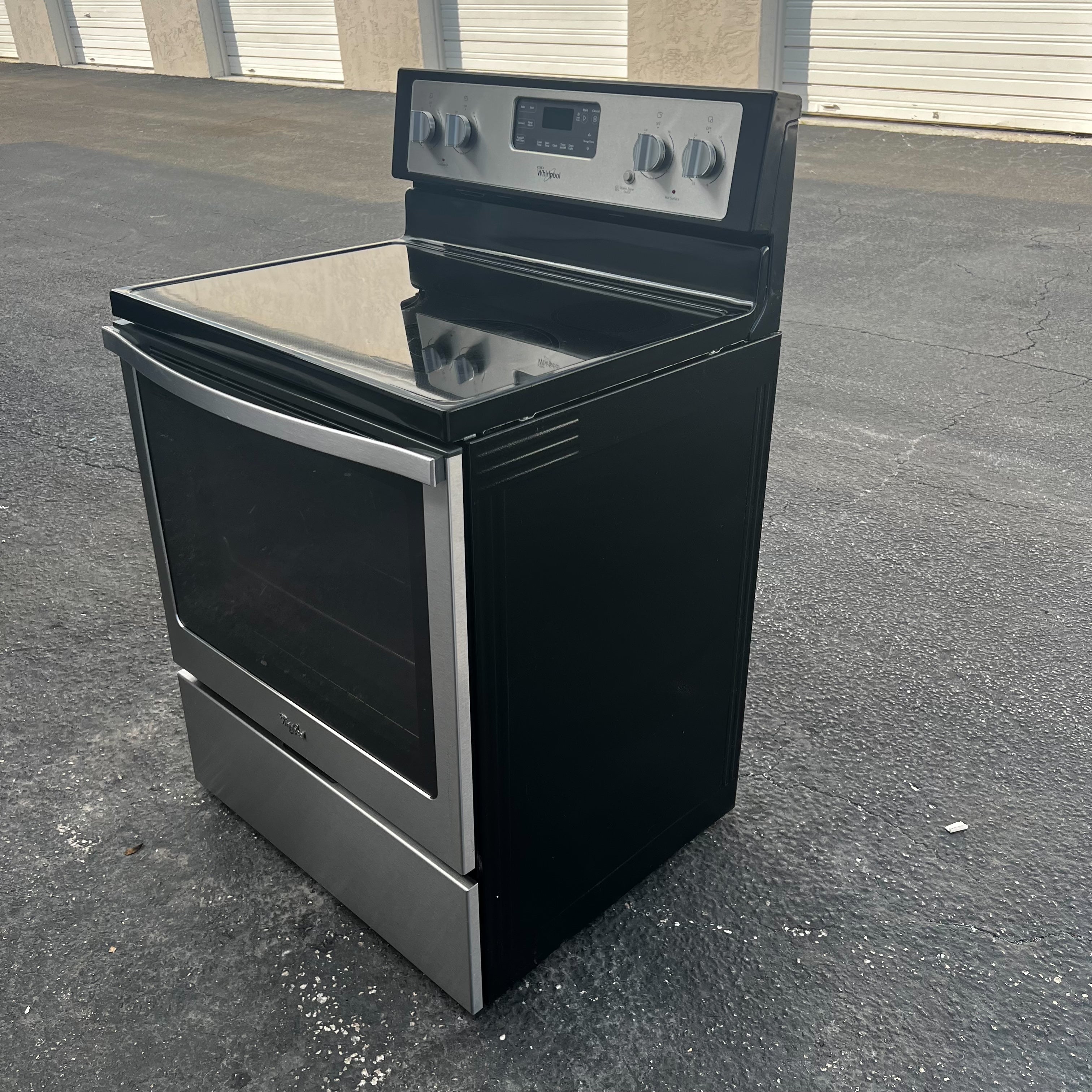 Whirlpool Stainless Steel Electric Stove