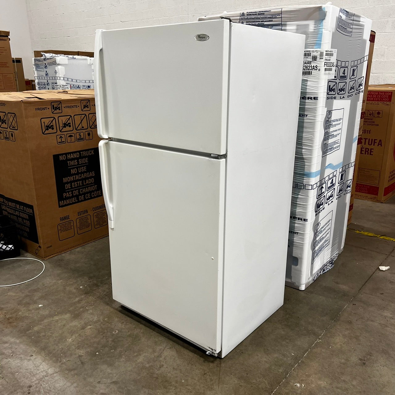 Whirlpool Top and Bottom Refrigerator