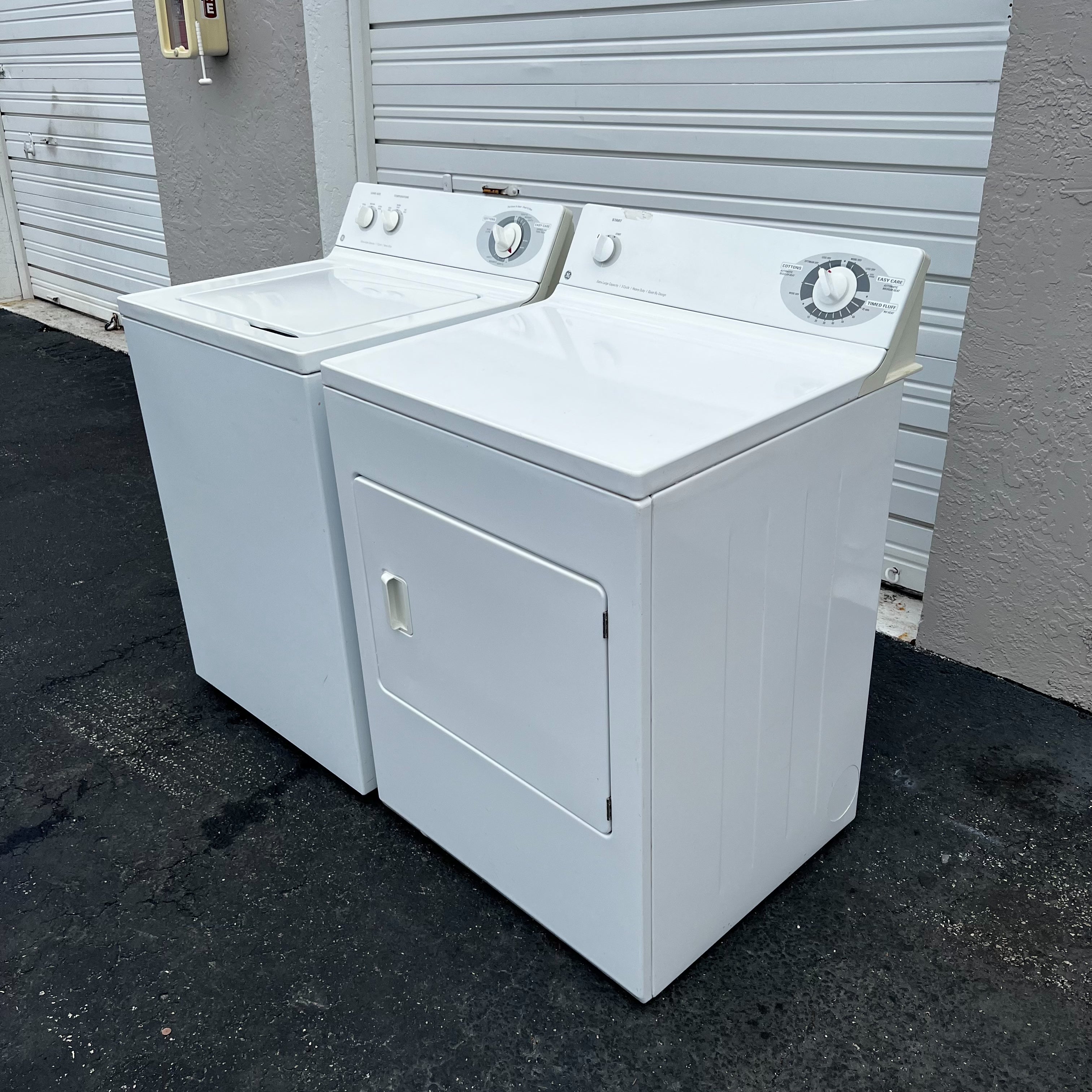 GE Washer and Dryer Set