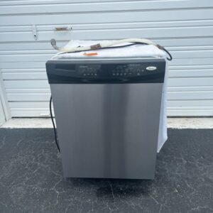 Whirlpool Black Stainless Steel Dishwasher