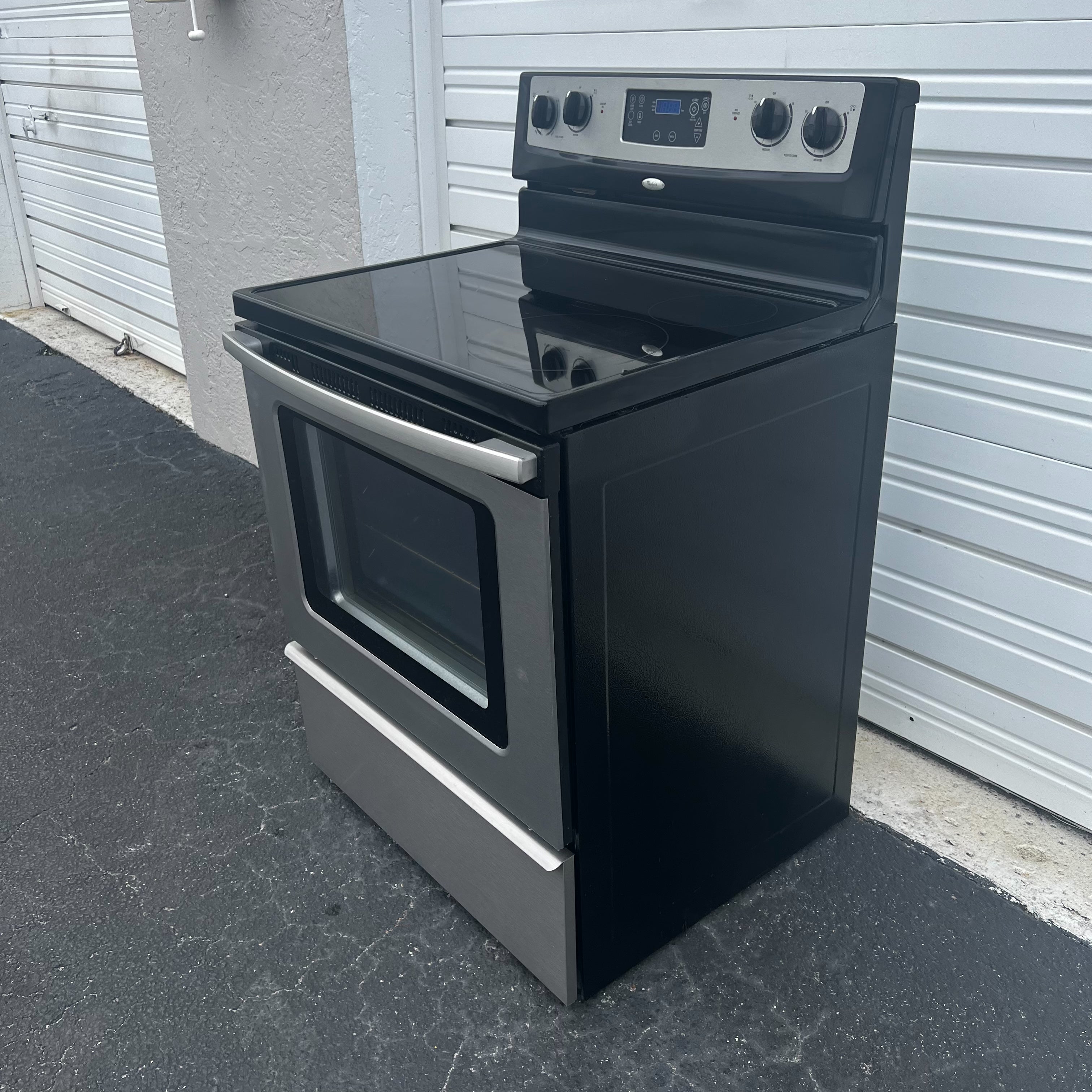 Whirlpool Stainless Steel Electric Stove