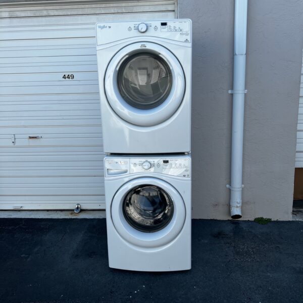 Whirlpool Washer and Gas Dryer Front Load