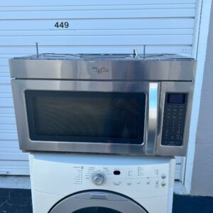 Whirlpool Stainless Steel Microwave