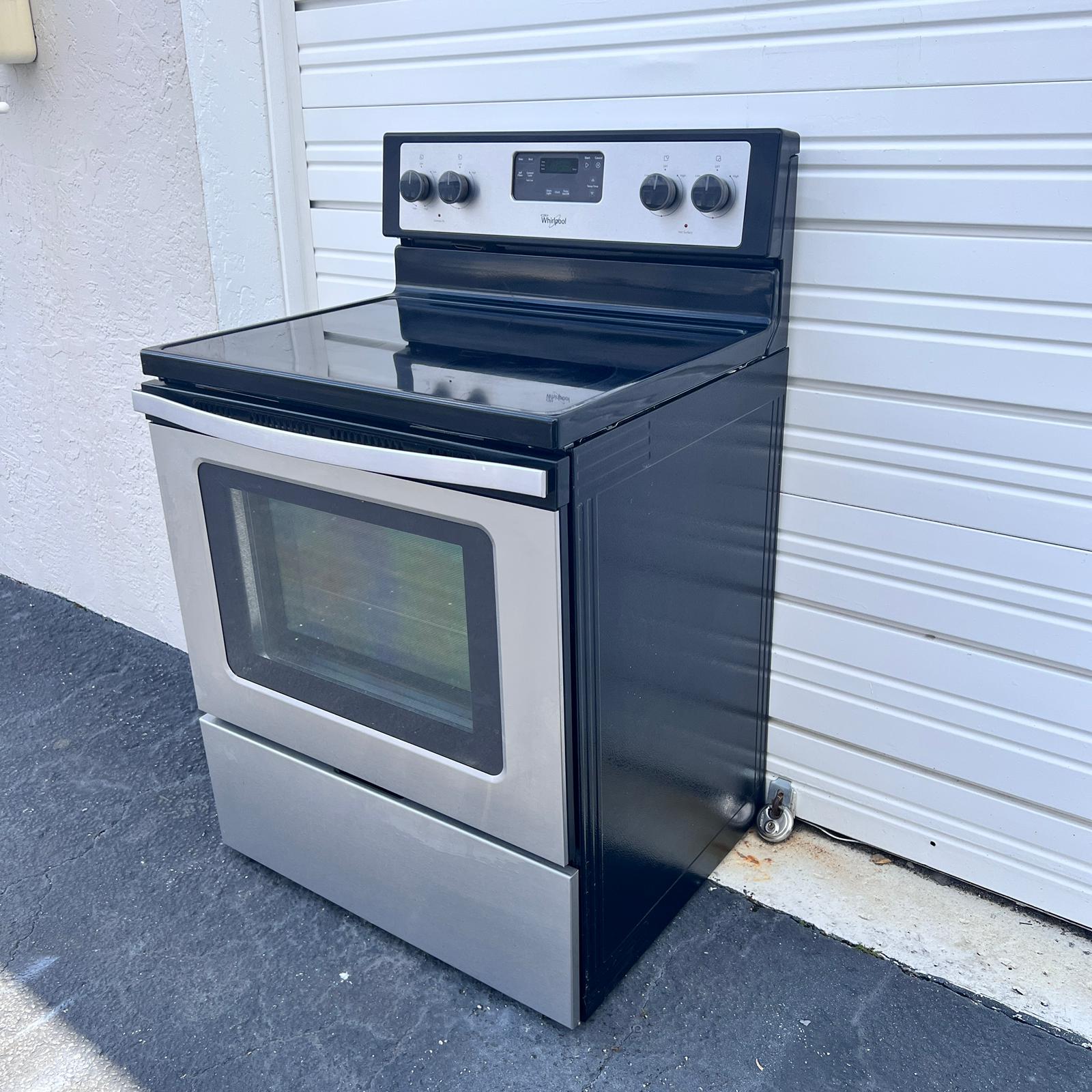 Whirlpool Stainless Steel Electric Stove