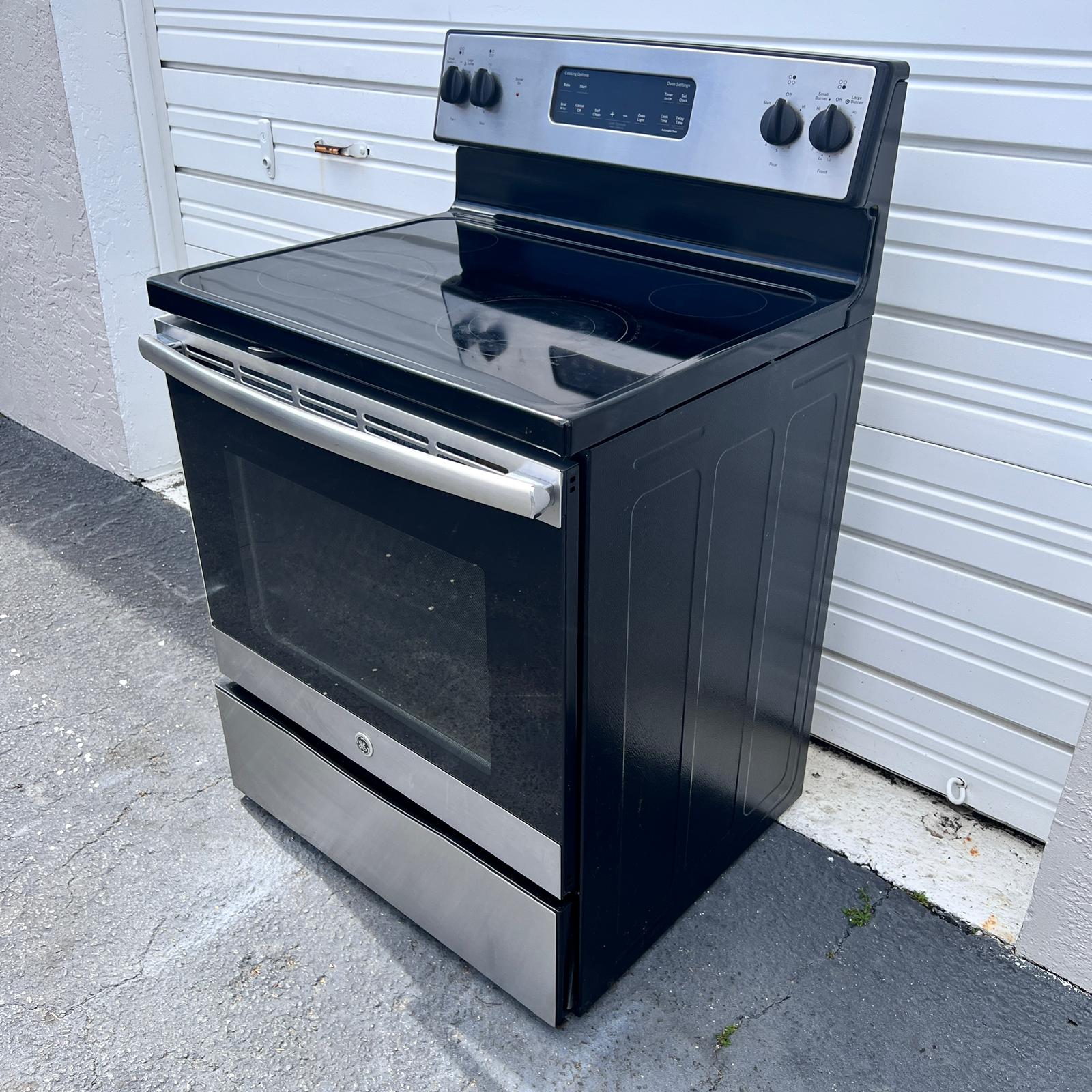 GE Stainless Steel Electric Stove