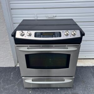 GE Profile Slide Electric Stove