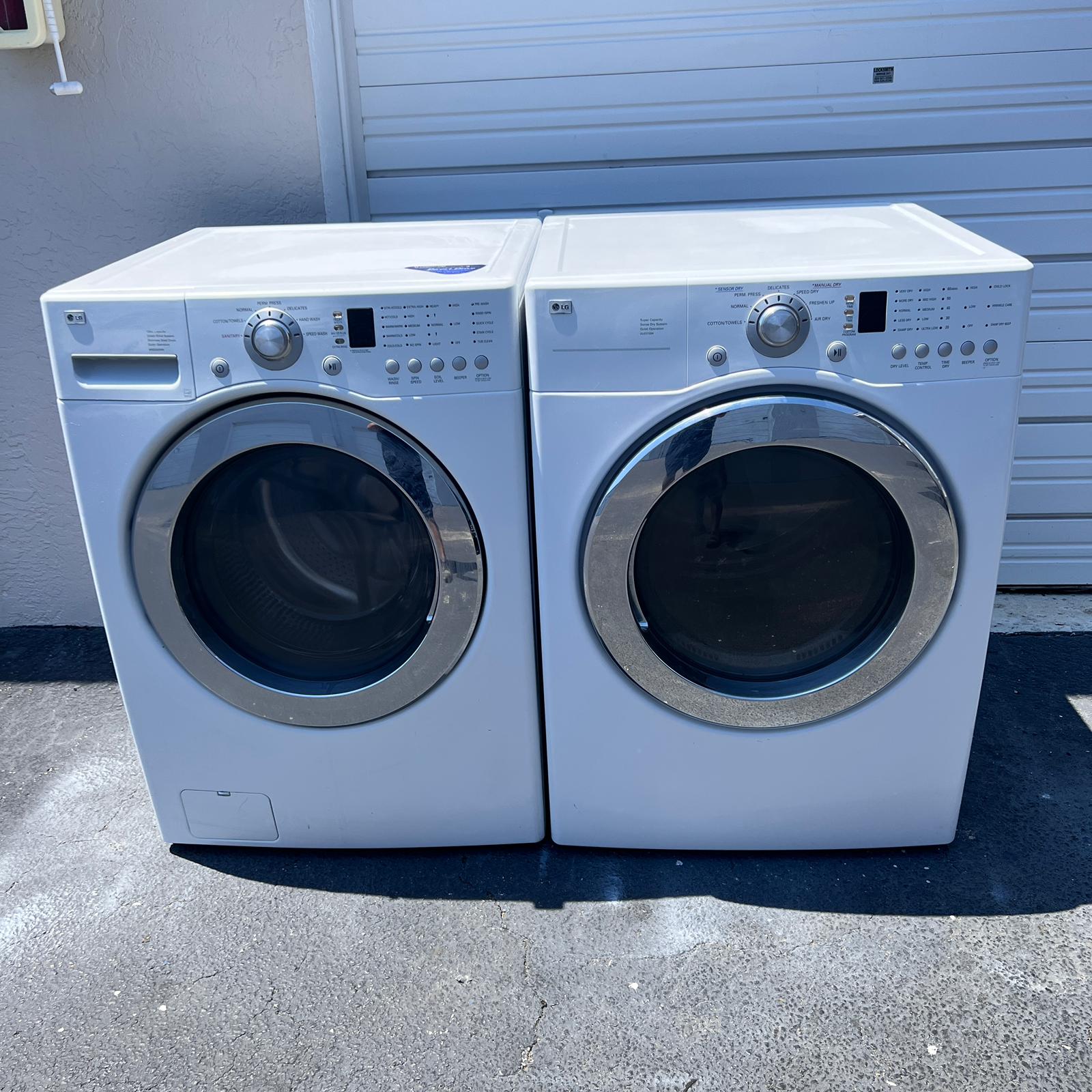 LG Washer and Dryer Front Load