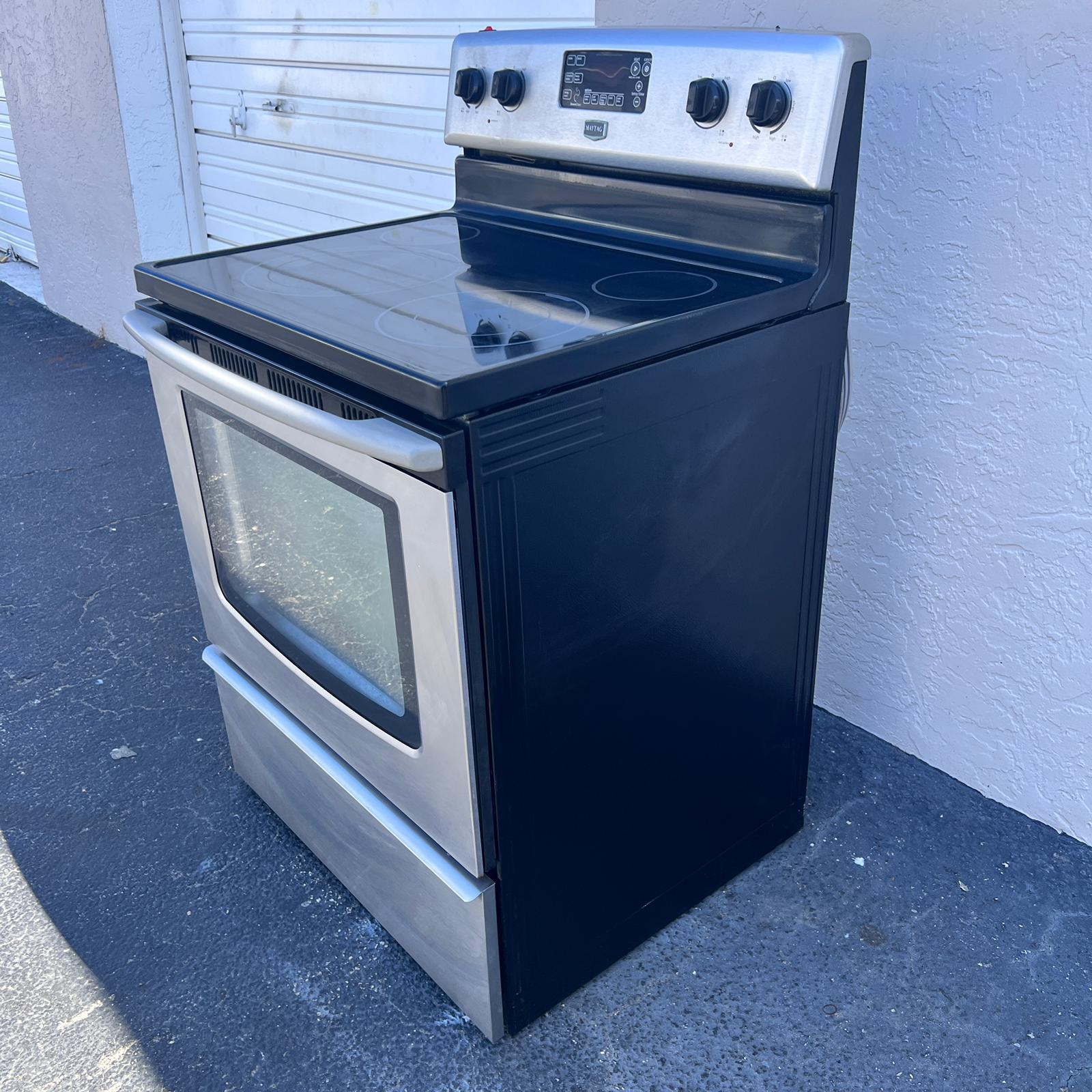 Maytag Stainless Steel Electric Stove