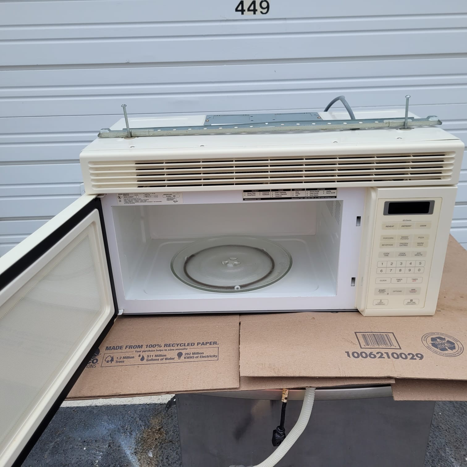 Whirlpool Over-the-Range Microwave