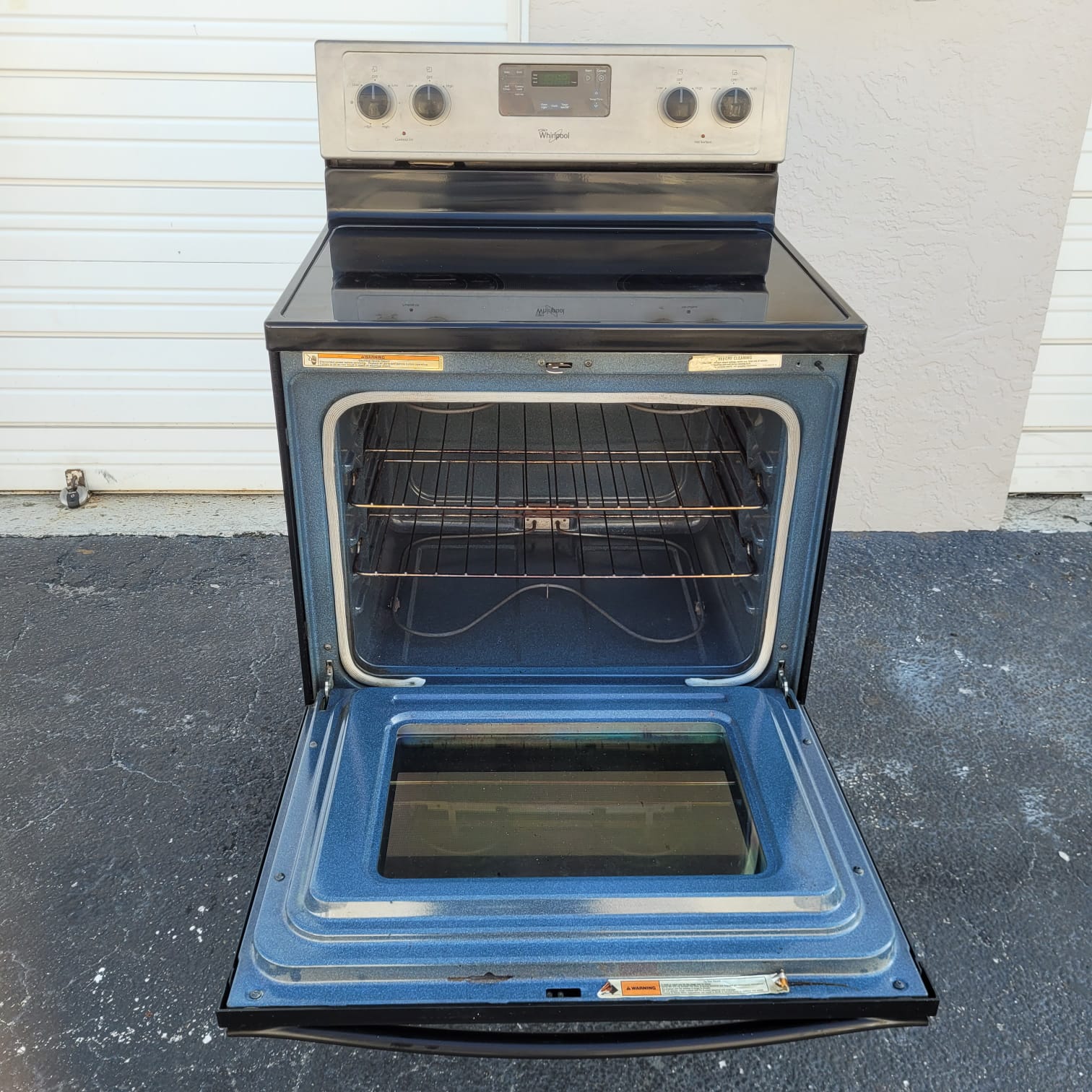 Whirlpool Stainless Steel Electric Stove