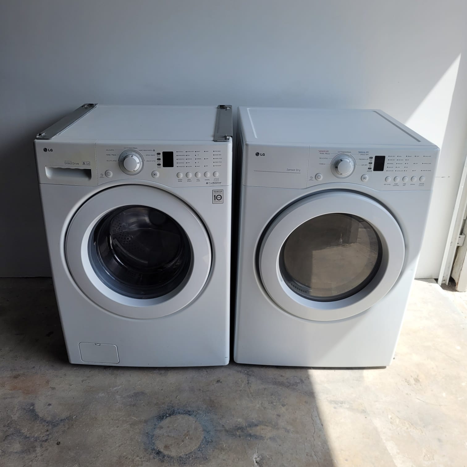 LG Washer and Dryer Front Load