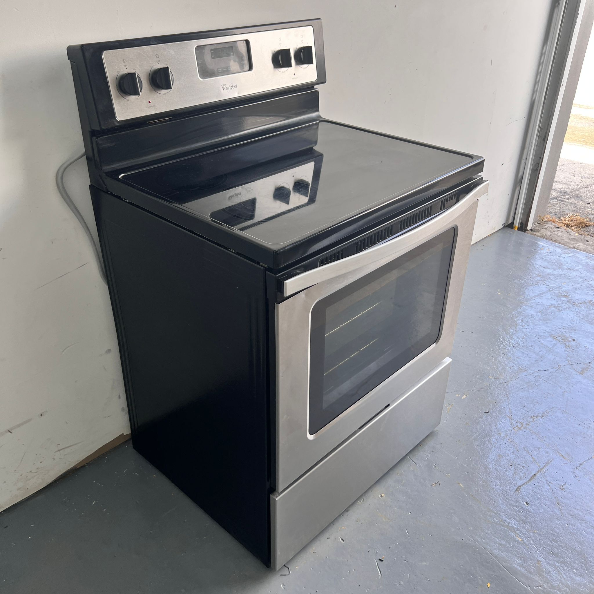 Whirlpool Stainless Steel Electric Stove