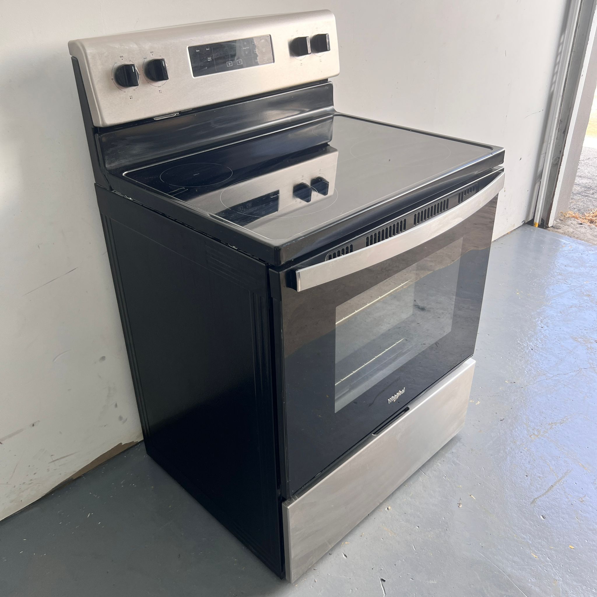 Whirlpool Stainless Steel Electric Stove