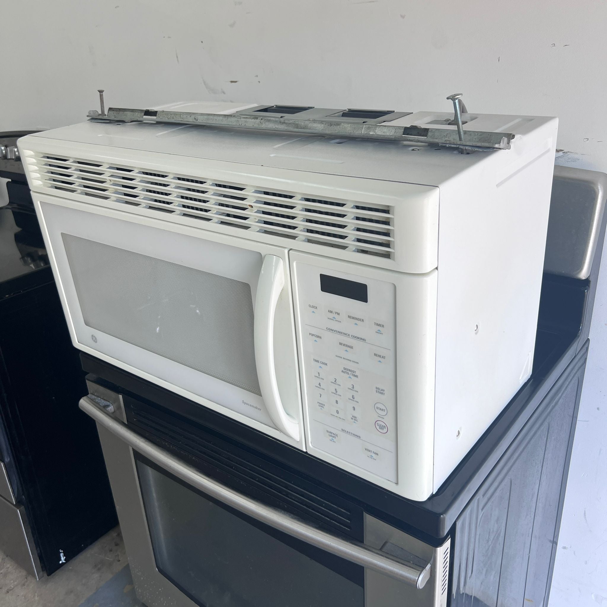 GE Over-the-Range Microwave White