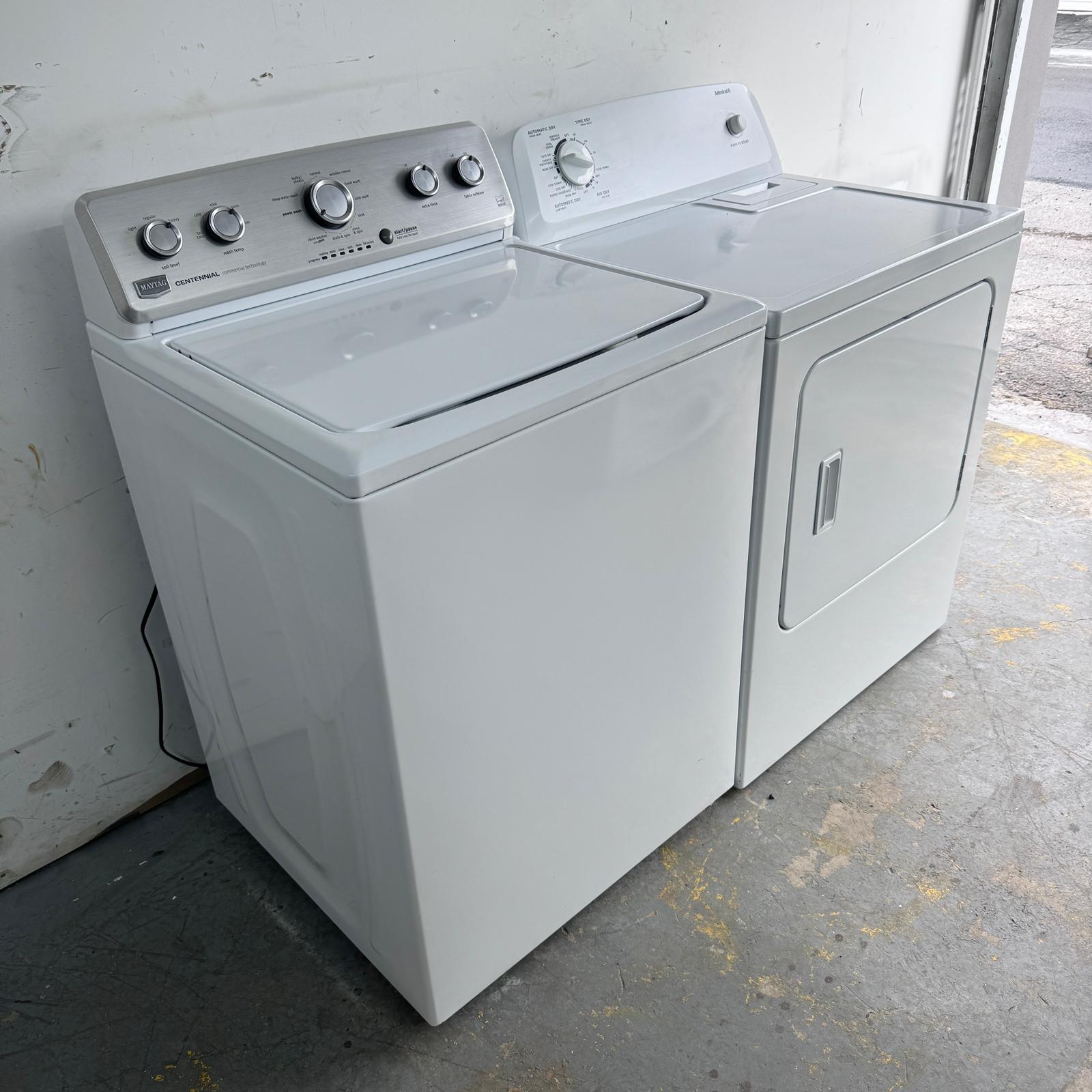 Maytag Washer and Admiral Dryer Set