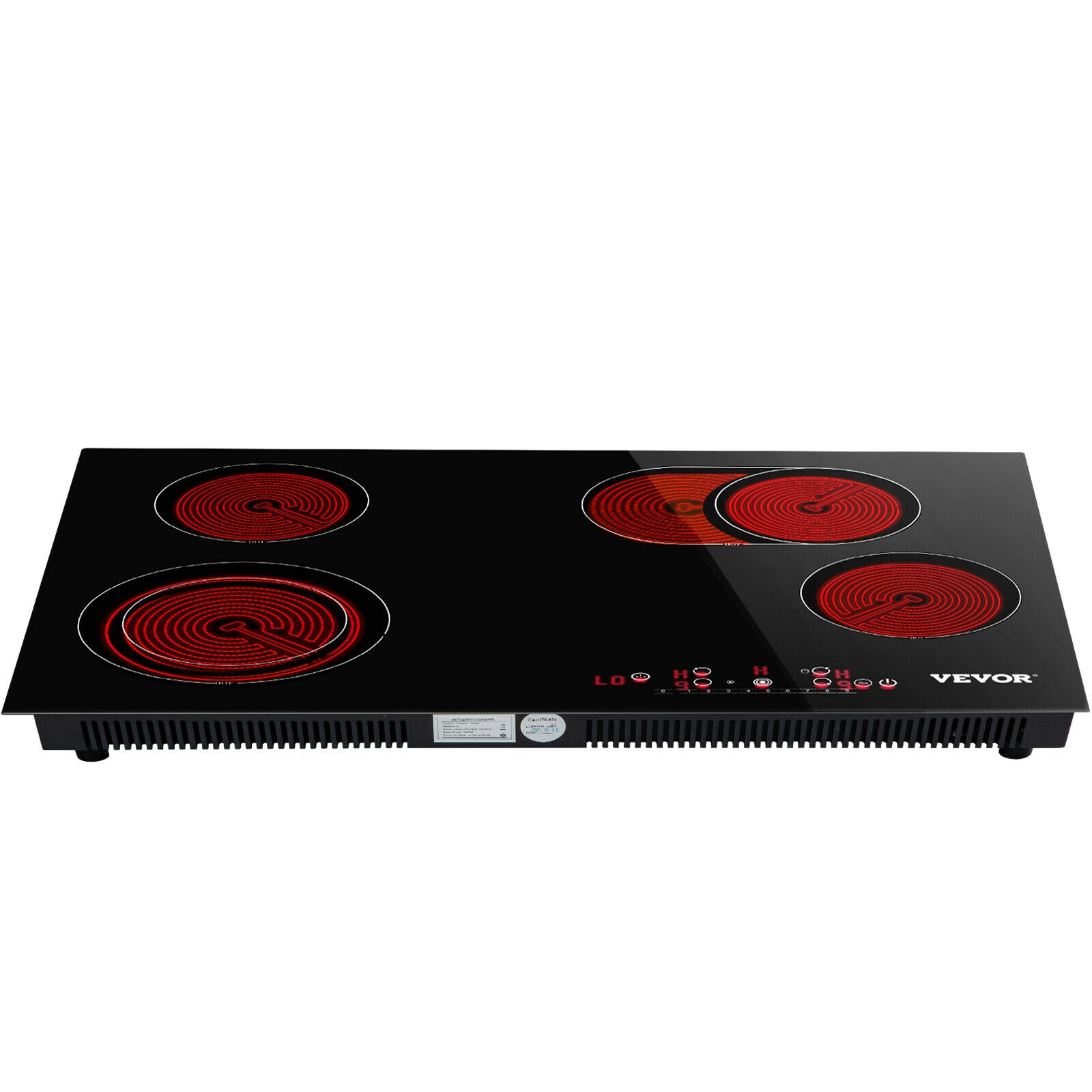 VEVOR Electric Cooktop Glass Stove