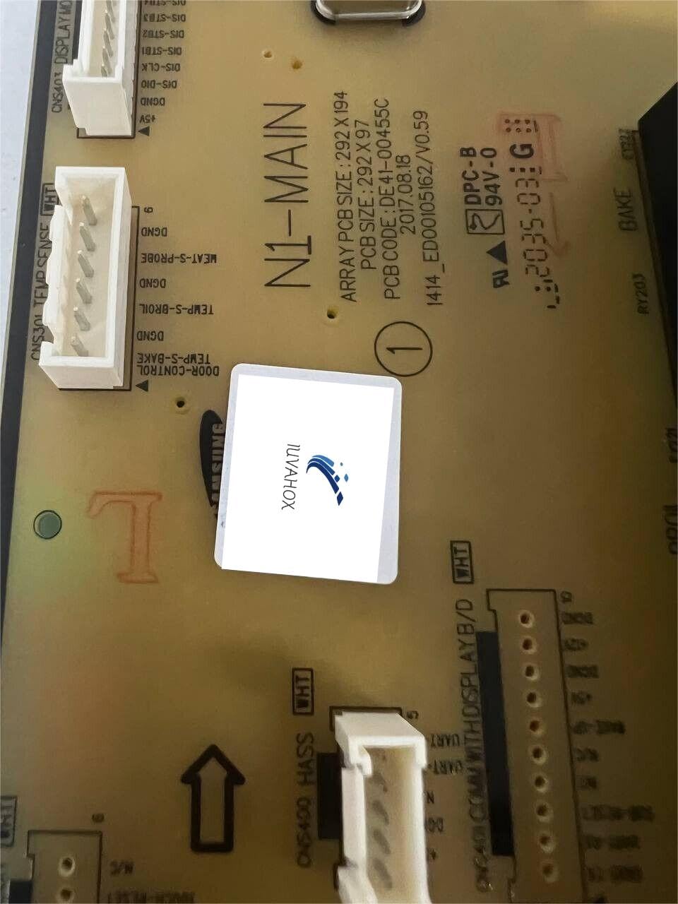 Samsung Oven Control Board DE94-03926B