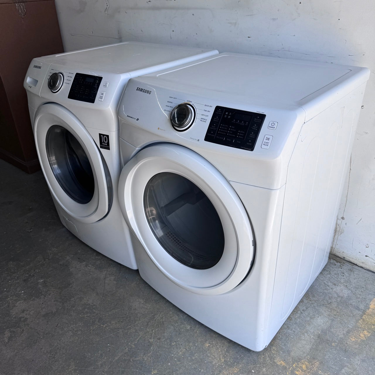 Samsung Washer and Dryer Front Load