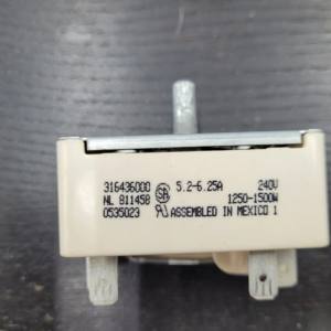 Kenmore Range Small Surface Element Control Switch 316436000