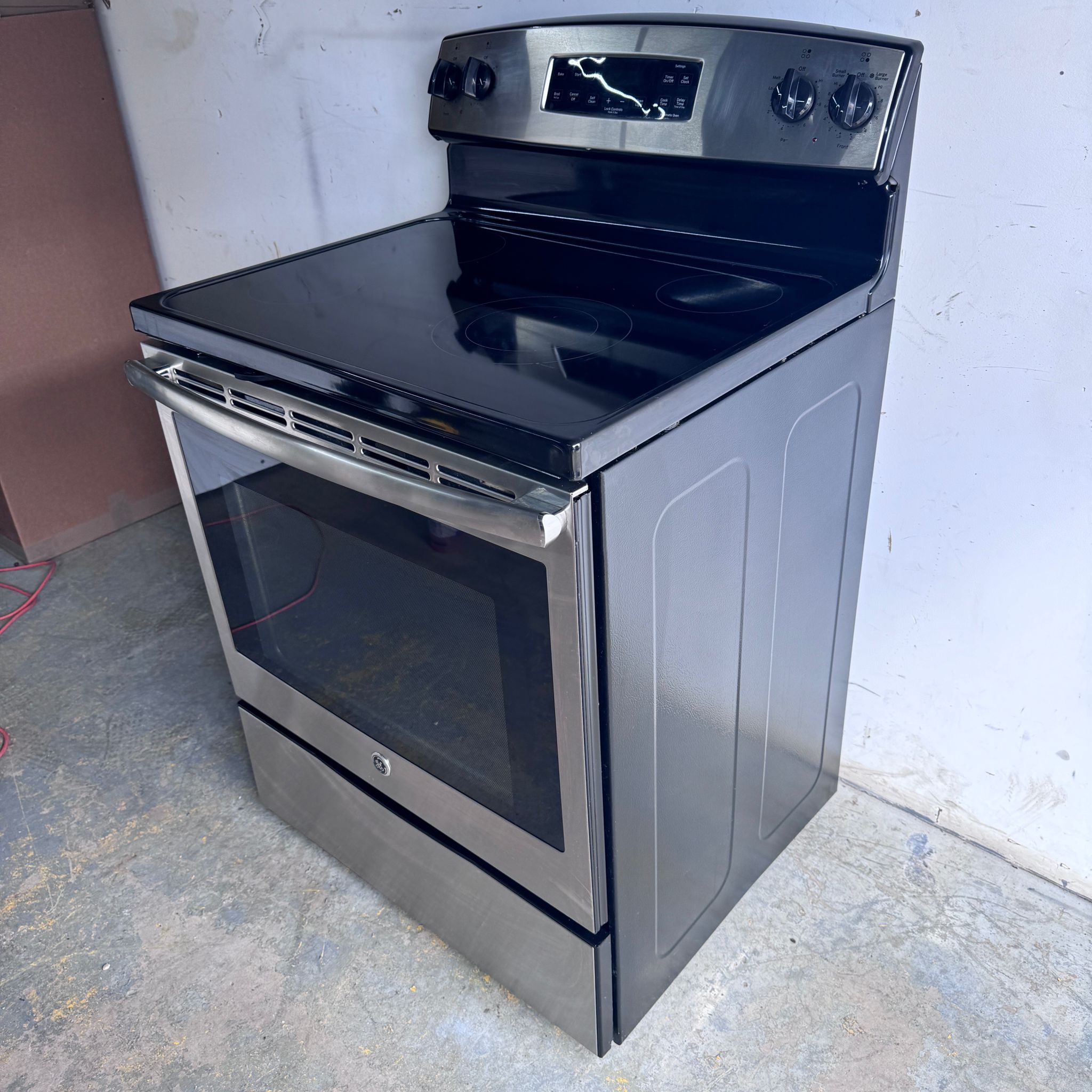 GE Stainless Steel Electric Stove