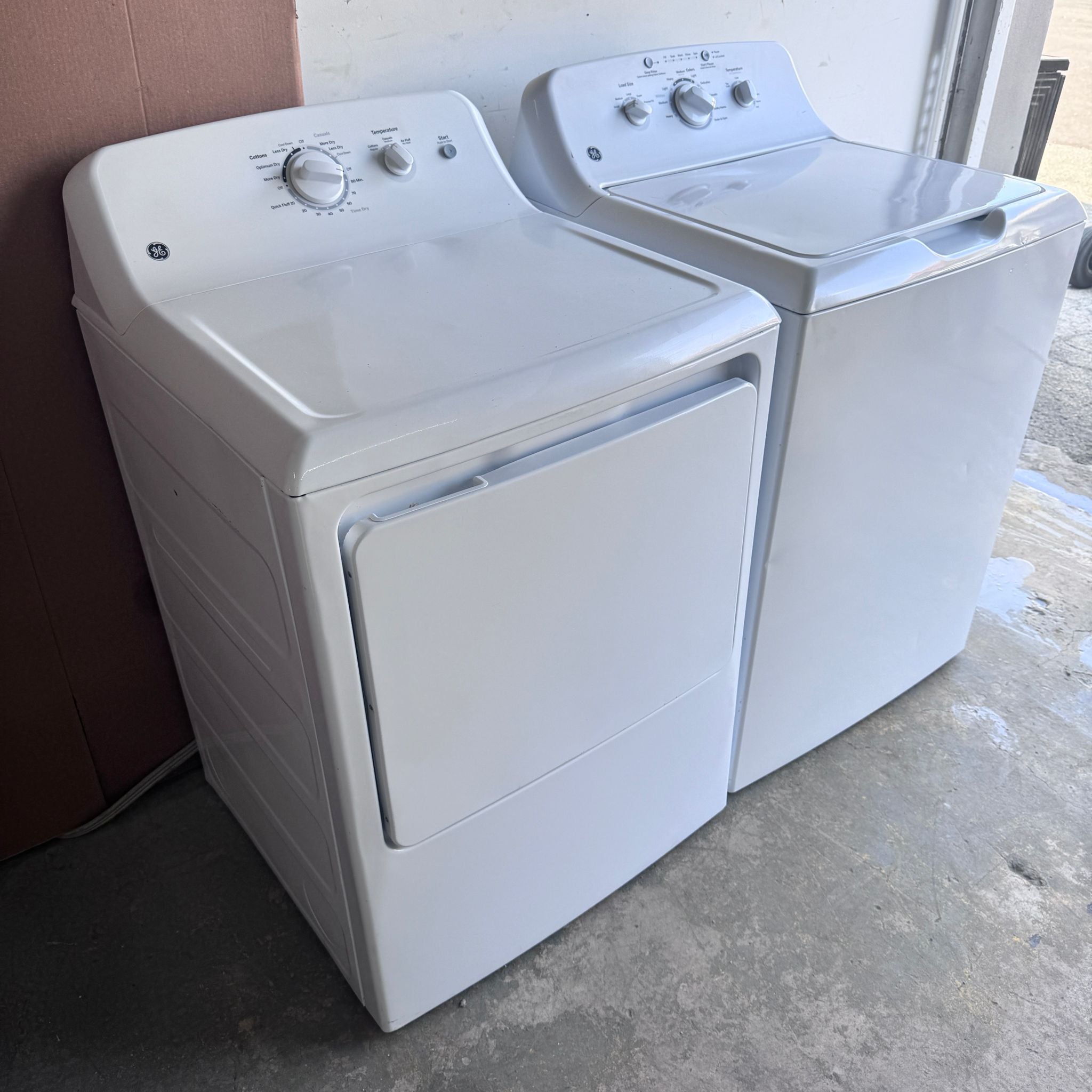 GE Washer and Dryer Set