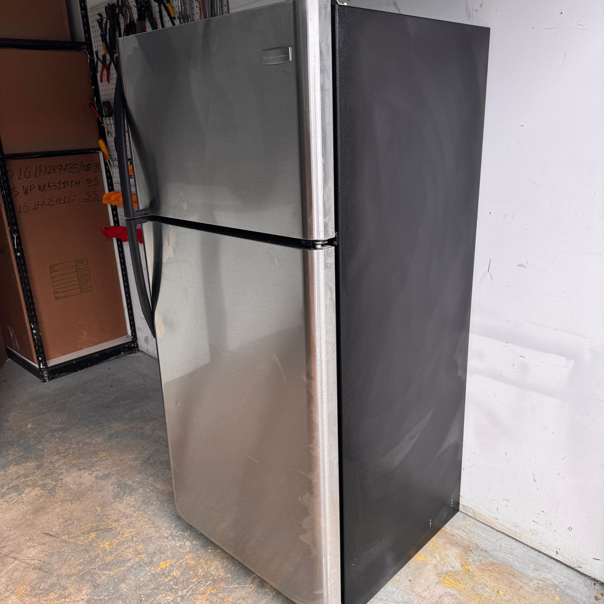 Frigidaire Stainless Steel Top and Bottom Refrigerator