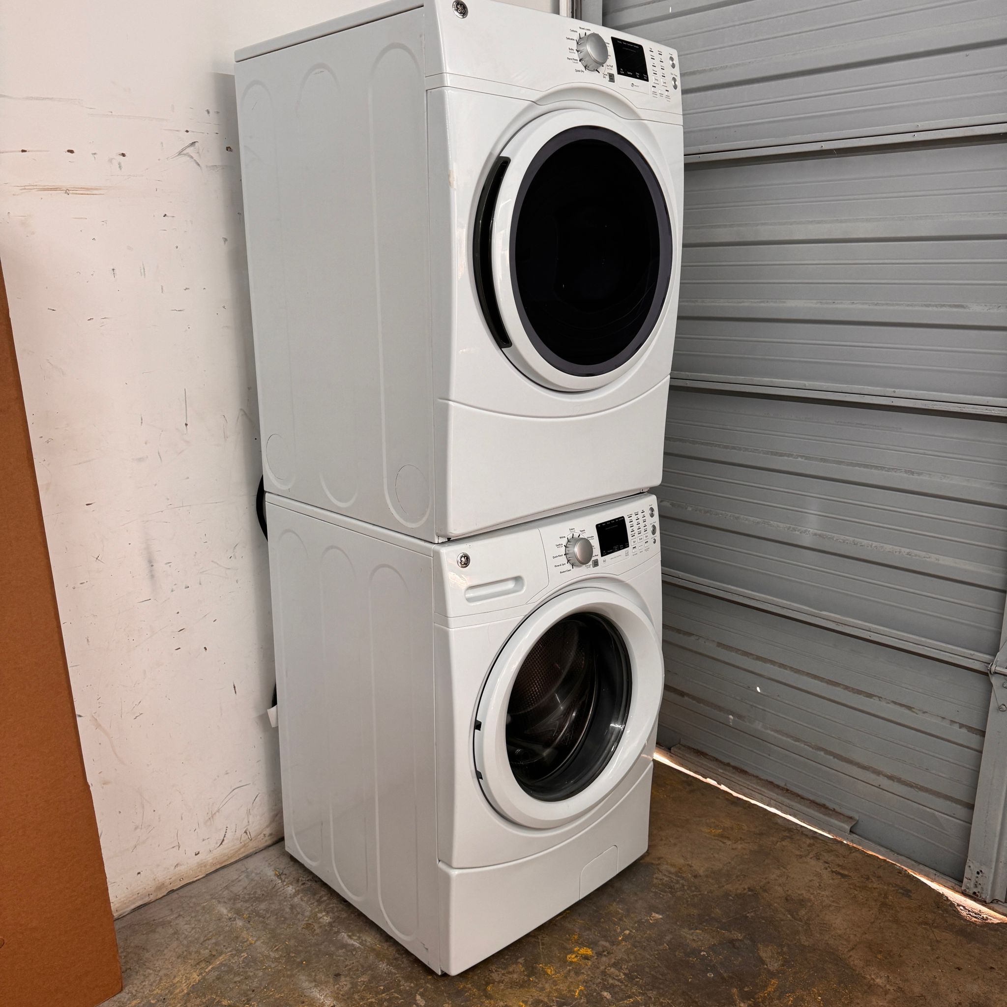 GE Washer and Dryer Front Load