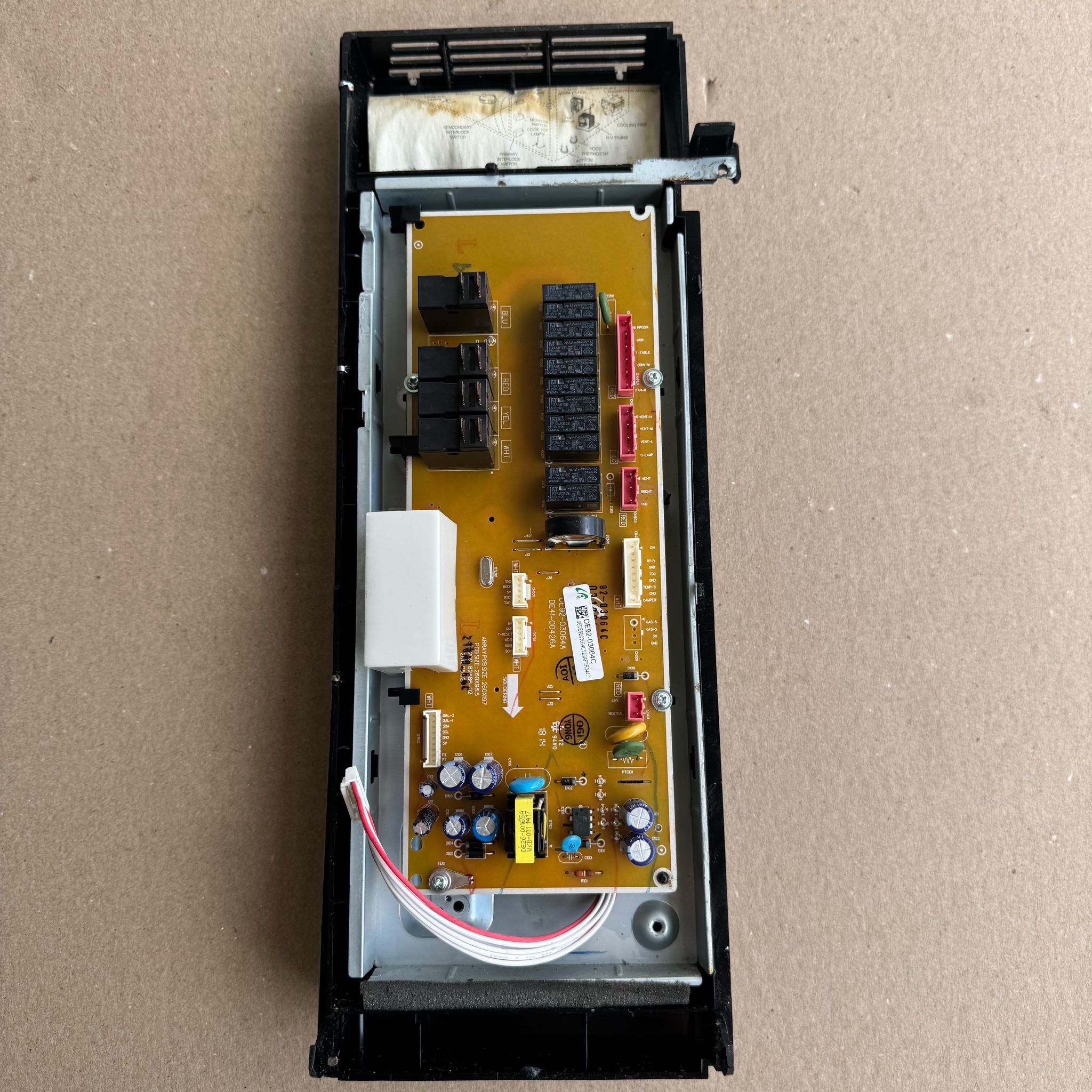 Samsung Microwave Control Box DE94-02944C