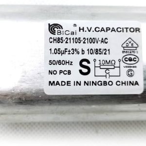 Whirlpool Microwave High-Voltage Capacitor (replaces W10138798, W10781465) W10850446