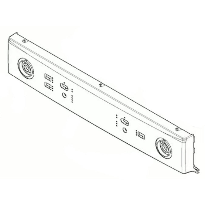 5304530032 Frigidaire Laundry Center Control Panel white 5304530032