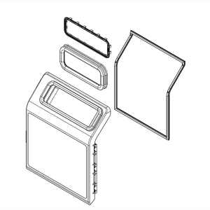 KitchenAid Refrigerator Ice Room Door Assembly W11399564