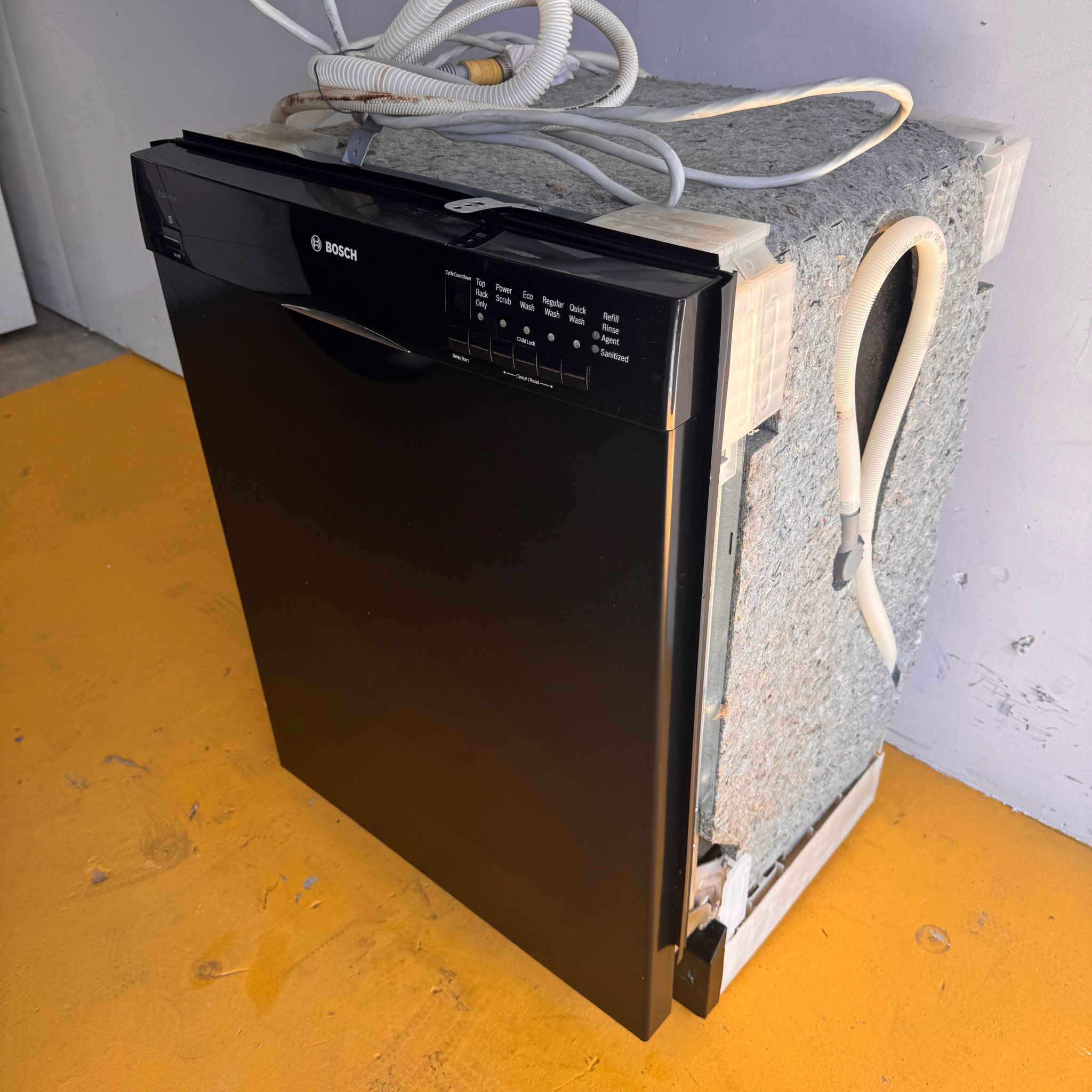 Bosch Black Dishwasher