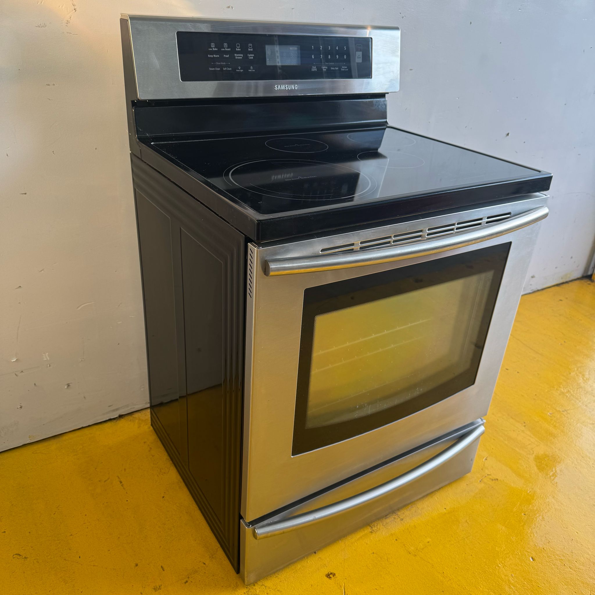 Samsung Induction Stainless Steel Electric Stove