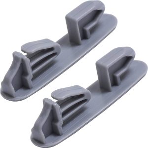 Whirlpool Dishwasher Dishrack Slide Rail Stop x2 Upper WP8565925