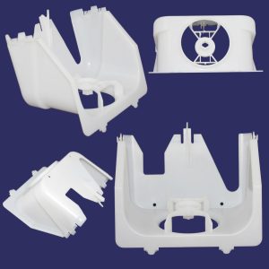 Whirlpool Refrigerator Fan Scroll W11254898 + Refrigerator Evaporator Fan Motor WP2315549+ Refrigerator Evaporator Fan Blade 2169142