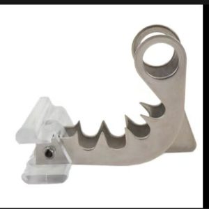 GE Refrigerator Ice Dispenser Bucket Stationary Blade Assembly WR02X10691