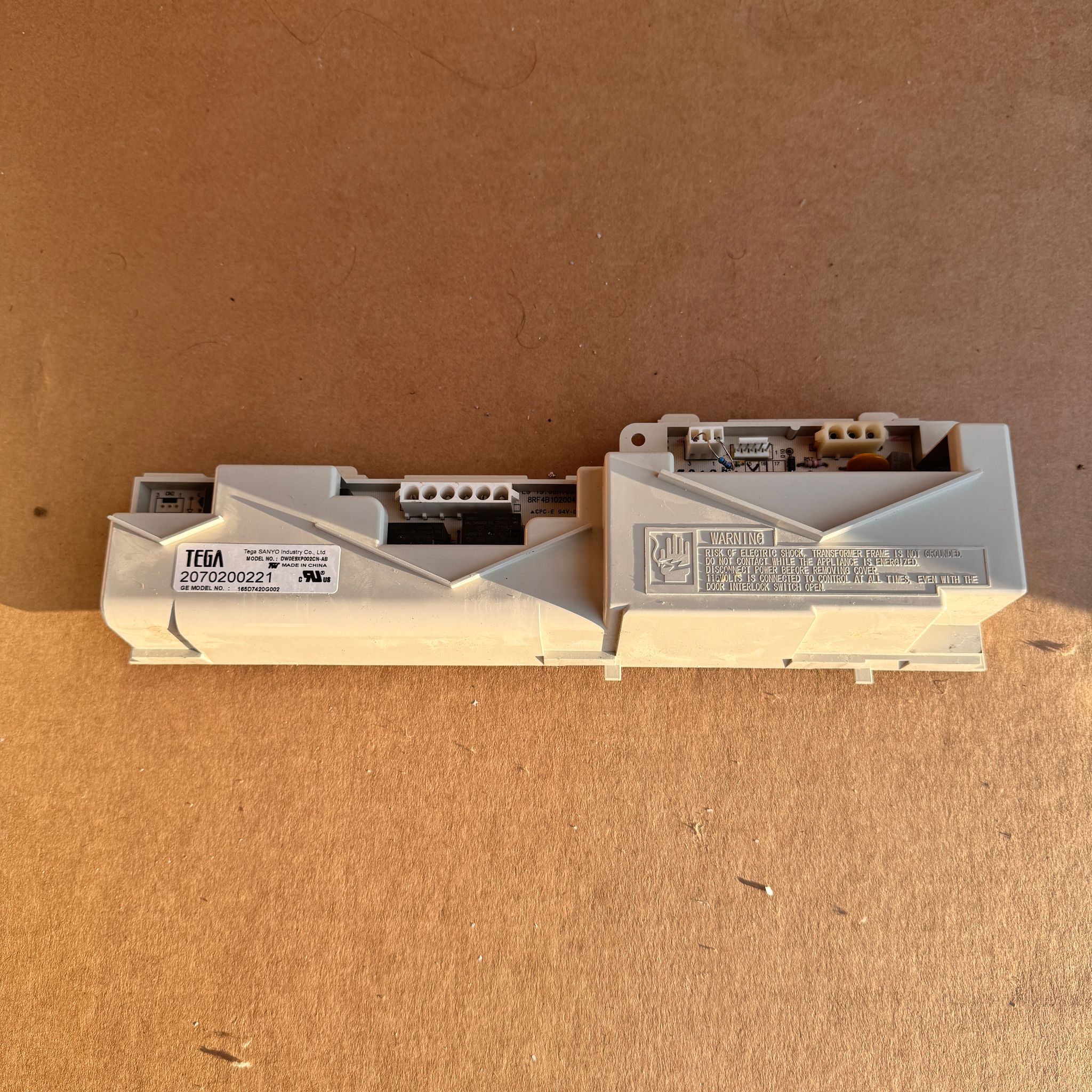 GE Dishwasher Electronic Control Board WD21X22296 165D7420G002