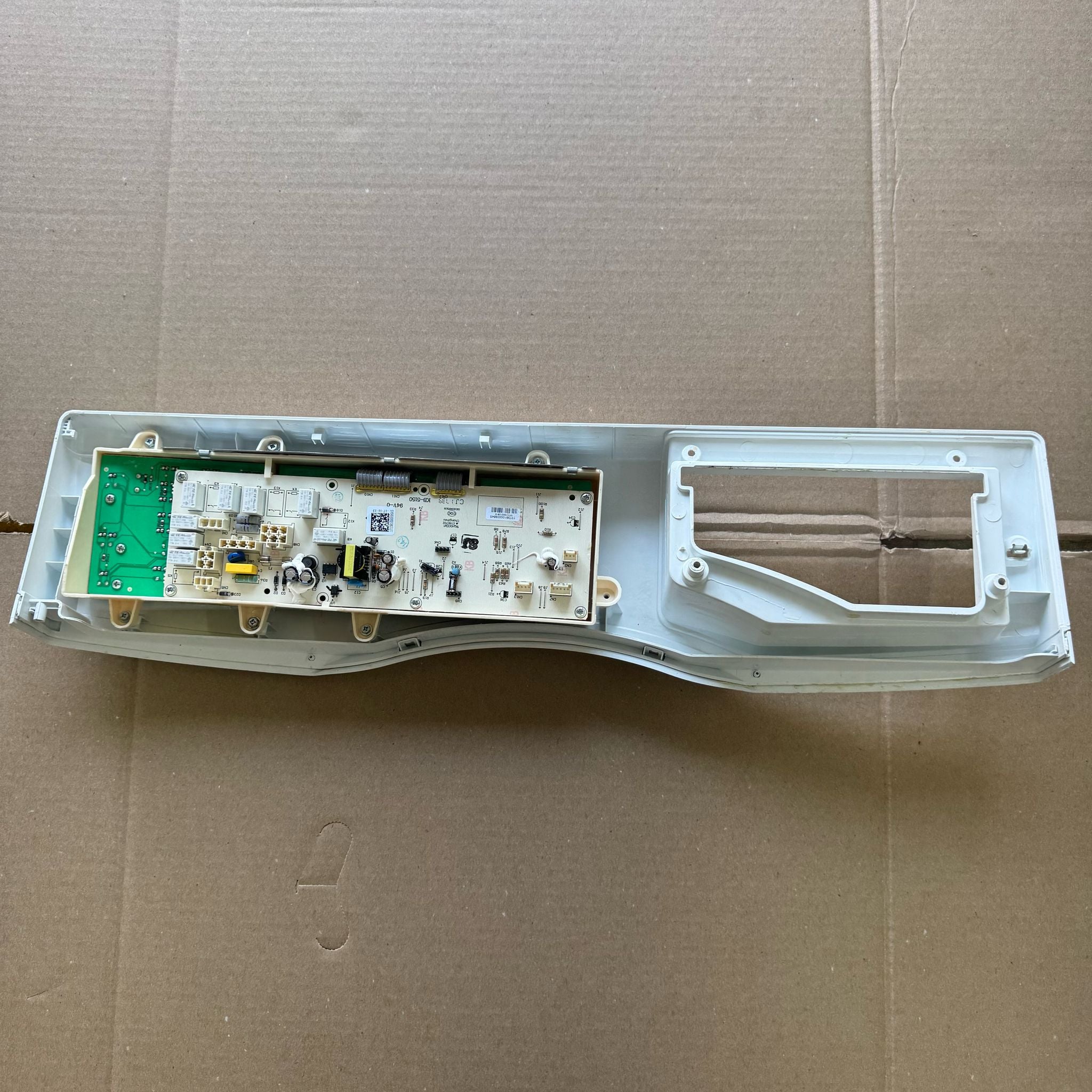 Frigidaire Dryer control panel & user interface  (White) 137300555 - 137260610