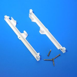 Amana Refrigerator Slide 1119237 & Refrigerator Ice Container Slide Rail 1119293