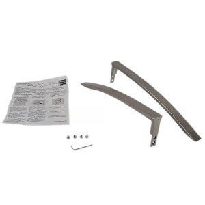 Kenmore Refrigerator Door Handle Set 242125902 (stainless steel)