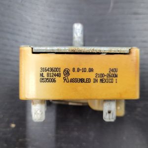 Frigidaire Stove Surface Element Control Switch 316436001