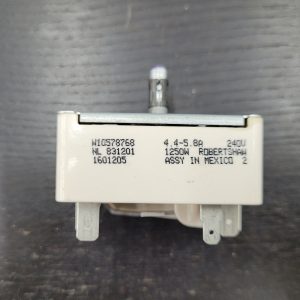 Kenmore Range Surface Element Control Switch W10578768